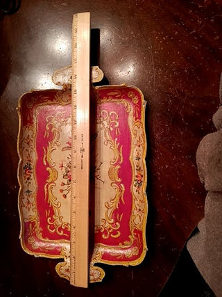 Hand painted French Style Tray