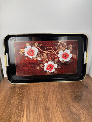 Japanese lacquered tray