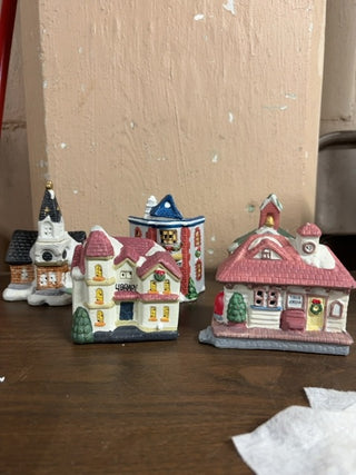 Ceramic Christmas Buildings #338