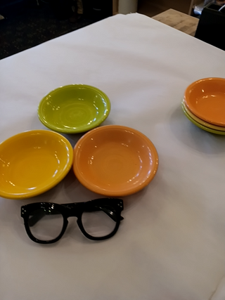 6 Fiesta Ice Cream Bowls 6wl