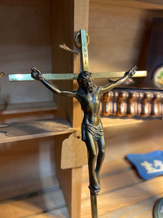 Vintage Brass Crucifix