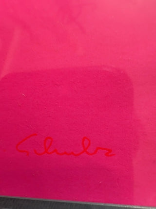 Vintage,Universe art 1974 silkscreen by Konrad Shultz