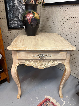 Small distressed side table