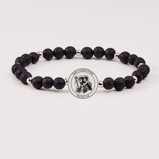 Men’s Holy Water St. Christopher Bracelet
