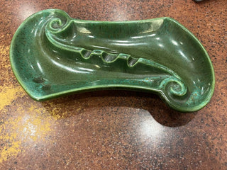 MCM Royal Haeger #2072 Green Ashtray/Trinket Dish