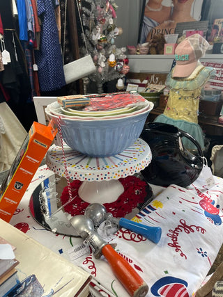 VTG Fiesta Homer Laughlin Disc Pitcher (Large) Black