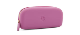Zip Up Silicone Eyeglass Case - Orchid