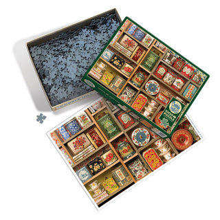 Vintage Tins 1000pc puzzle - Made in USA