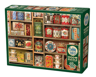 Vintage Tins 1000pc puzzle - Made in USA