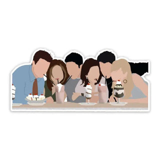 Friends Cast Sticker
