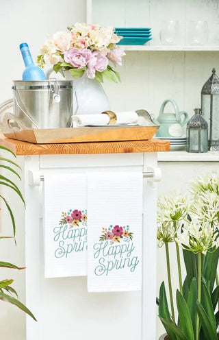 Easter Happy Spring Towel