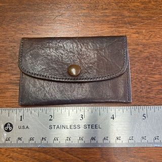 vintage cameo studios tooledleather wallet/clutch