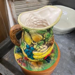 B-Nancy Pew Giftware Japan-fruit pitcher/bowl (K468)