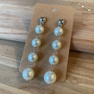 Earrings- Pearl Drop