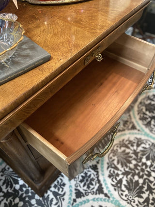 Henredon Wood and Brass Dresser