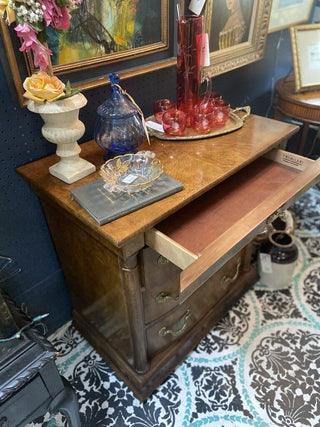 Henredon Wood and Brass Dresser