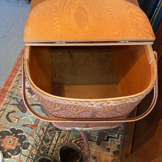 Vintage Redmon Picnic Basket