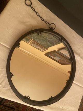 Round Steampunk Mirror DNC (18") - In Store Pick Up Only