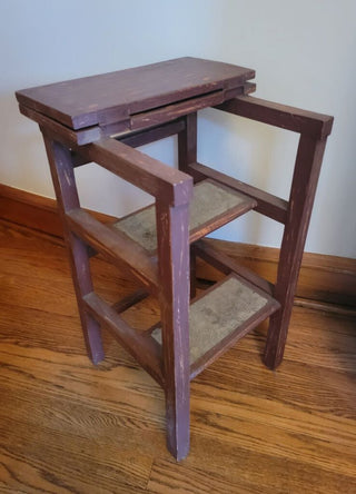 Stepstool/Bench/Table DNC (14.5"W x 14"D x 24.5"H)
