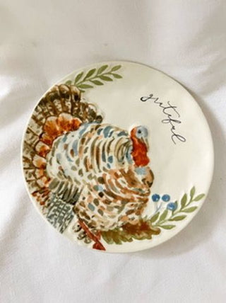 One Grateful Turkey Plate