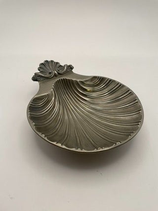 English Silver Shell Dish Sourced in Umbria italy