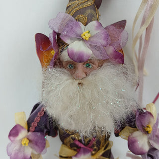 Mark Roberts Spring Fairy 11" Pixie Elf Figurine Purple