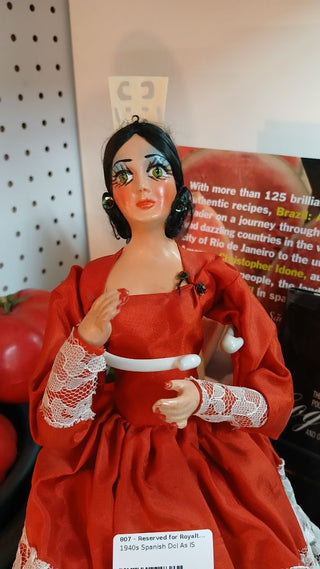 1940s Spanish Doll AS-IS