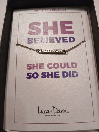 EB Luca+Danni Bracelet She Believed Womens History Month Gift