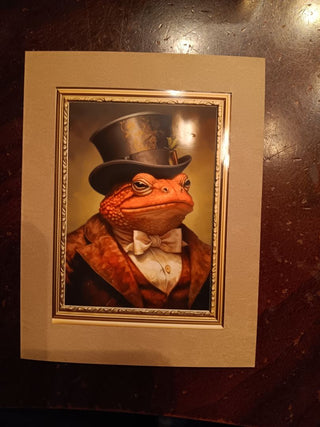 Dapper Frog Gentleman