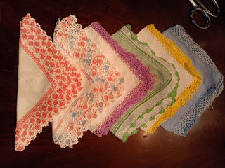 HandEdged Lace Hankie