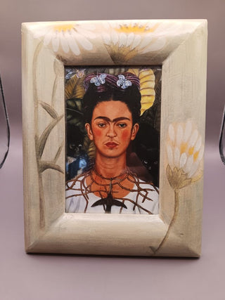 Framed Frida. 8 x 10