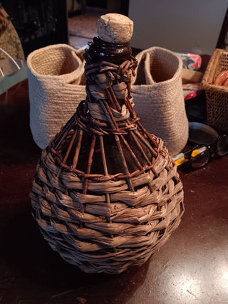 Vint Wrapped Wine Jug