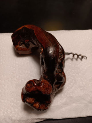 Knarled Wood Corkscrew 5 1/2"