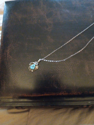 VintTurqNeck20"Chain