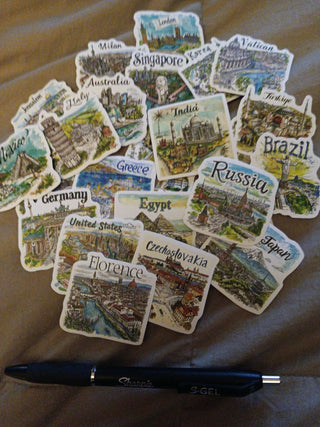 "City" Sticker (each)