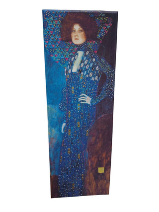 Gustav Klimt Portrait of Emilie Made in Italy Embellished Canvas