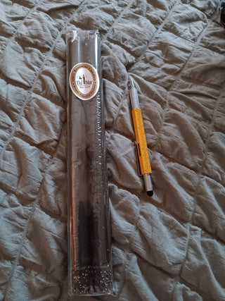 Charcoal Colored Taper Pair