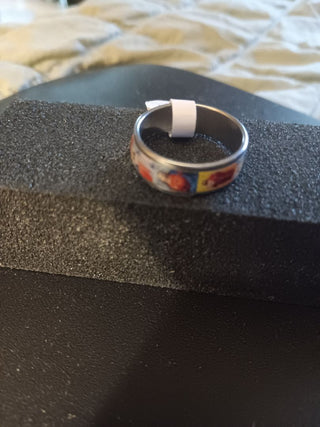 Stainless "Jesus" Ring