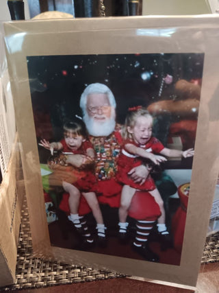Double Trouble Santa Card