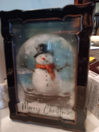 Sweet Snowman Framed