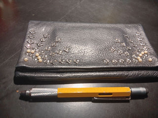 Bedazzled  Leather Wallet