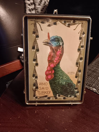 Brass Framed Turkey