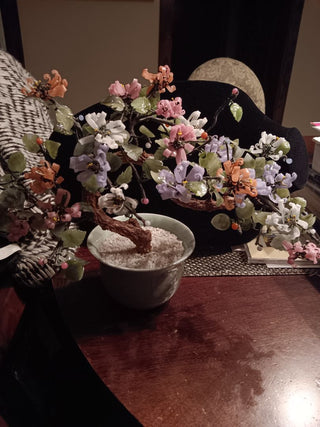 Glass Bonsai. (Mary H.)