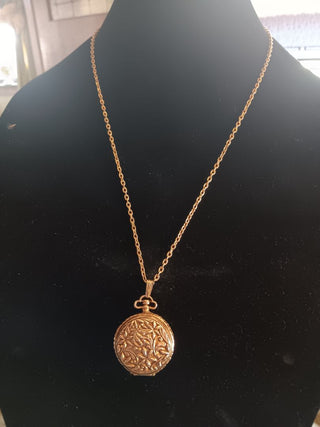 Rare"Pill box" Round Locket