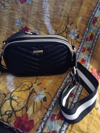 Vegan Black Mini Crossbody