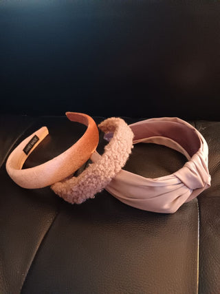 Pink Velvet Headband