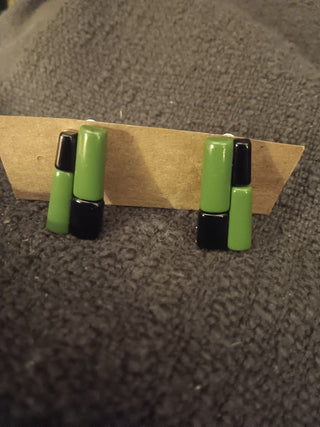 Vint. Grn/Blk Clip Ear