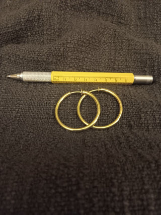 Gld Faux Pierced Ear