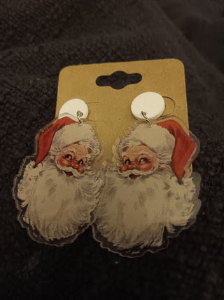 Santa Earrings