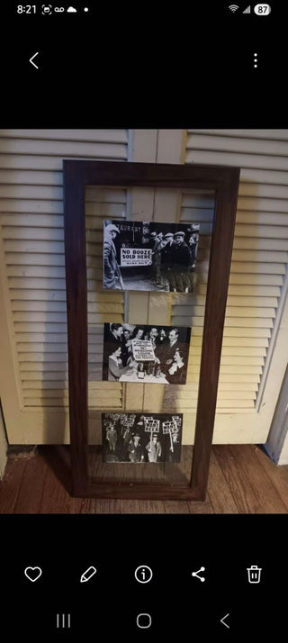 Awesome Bar Decor, Framed Prohibition Pics